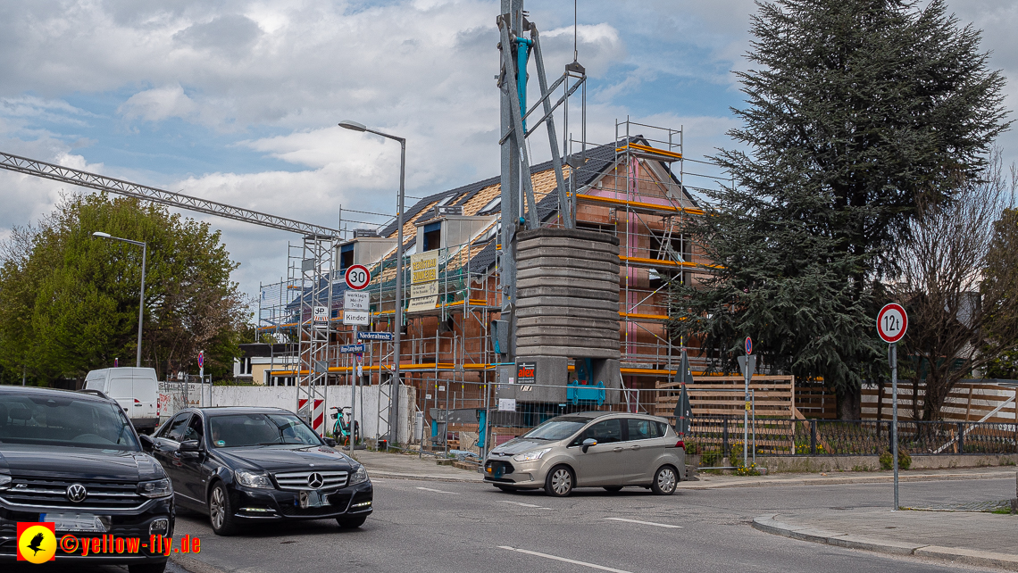 27.04.2023 - Burgfotos von der Baustell Niederalmstraße 16 in Neuperlach
